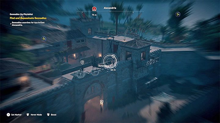 The last phase of your preparations is very important - you must scout a fort by using Senu - How to infiltrate forts in Assassins Creed Origins? - FAQ - Assassins Creed Origins Guide