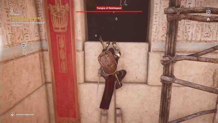 Head to Temple of Hatshepsut - The Heretic - AC Origins The Curse of the Pharaohs DLC | Main quests - Main quests - Assassins Creed Origins Guide