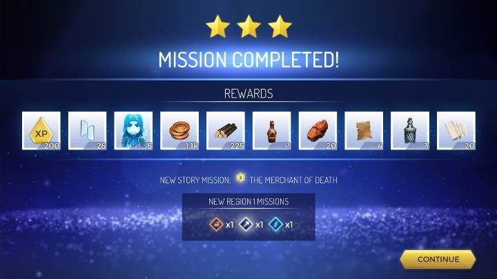 Performing a mission - for performing a mission you will get a lot of experience points - How to gain experience levels in Assassins Creed Rebellion? - Basics - Assassins Creed Rebellion Guide