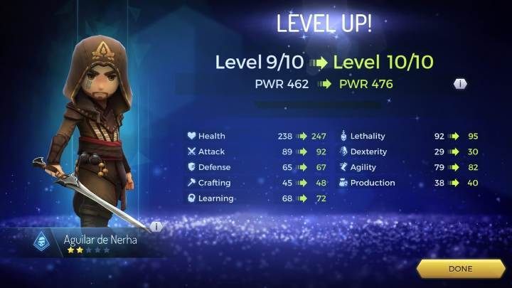 1 - How to develop the hero in Assassins Creed Rebellion? - Team - Assassins Creed Rebellion Guide