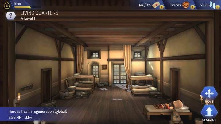 Level: 3 - Types of headquarters rooms in Assassins Creed Rebellion - Headquarters - Assassins Creed Rebellion Guide