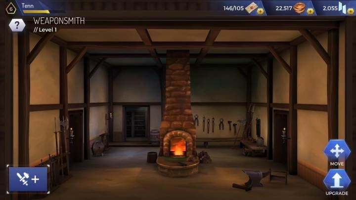 Level: 5 - Types of headquarters rooms in Assassins Creed Rebellion - Headquarters - Assassins Creed Rebellion Guide