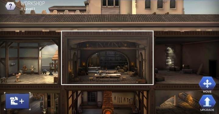Level: 7 - Types of headquarters rooms in Assassins Creed Rebellion - Headquarters - Assassins Creed Rebellion Guide
