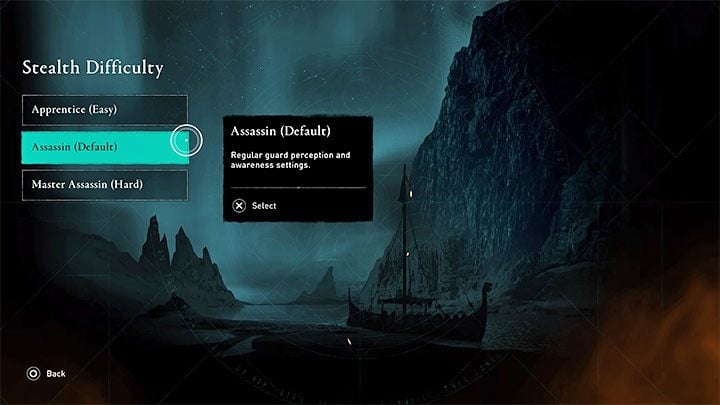 The three main difficulty levels for this setting are - Assassins Creed Valhalla: Difficulty levels - Basics - Assassins Creed Valhalla Guide and Walkthrough