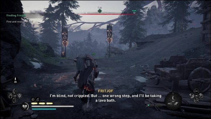 After the area is clear, approach the cell - AC Valhalla Dawn of Ragnarok: Finding Frithjof - Walkthrough - Assassins Creed Valhalla Guide and Walkthrough