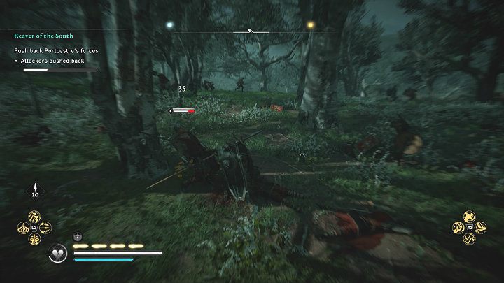 The Saxon army stationed in Portcestre will attack the camp – you have to fight - Assassins Creed Valhalla: Reaver of the South - Southsexe - Assassins Creed Valhalla Guide and Walkthrough