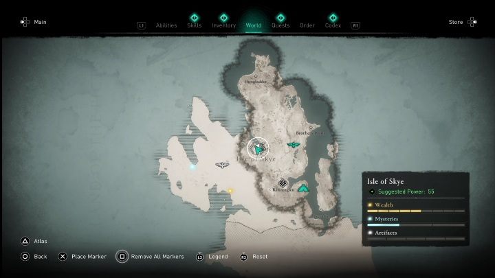 1 - AC Valhalla Crossover Stories: Flaying Papers - Isle of Skye - locations - Secrets and Collectibles - Assassins Creed Valhalla Guide and Walkthrough