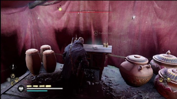 The other key is in a large tent - AC Valhalla Crossover Stories: Gear Chests in Isle of Skye - locations - Secrets and Collectibles - Assassins Creed Valhalla Guide and Walkthrough