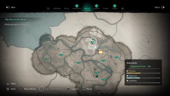 1 - AC Valhalla Siege of Paris: Flying Paper, Amienois - secrets - Amienois - Assassins Creed Valhalla Guide and Walkthrough