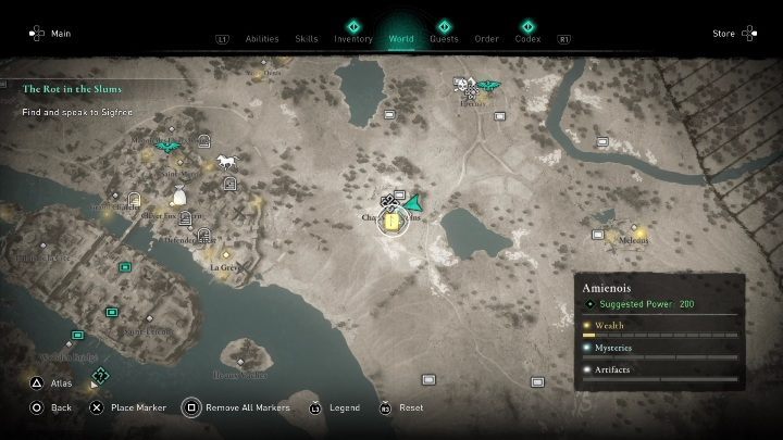 You can find the Goule Breath skill in Champlieu Ruins - AC Valhalla Siege of Paris: Books of Knowledge (abilities), Amienois - secrets - Amienois - Assassins Creed Valhalla Guide and Walkthrough