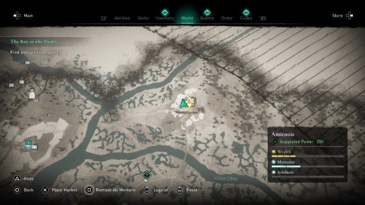 You will find this chest in Murmiliacum - AC Valhalla Siege of Paris: Gear, Amienois - secrets, locations - Amienois - Assassins Creed Valhalla Guide and Walkthrough