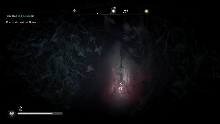 Location of the totem: the totem is locked at the very bottom of the well - AC Valhalla Siege of Paris: Cursed Symbol, Amienois - secrets, locations - Amienois - Assassins Creed Valhalla Guide and Walkthrough