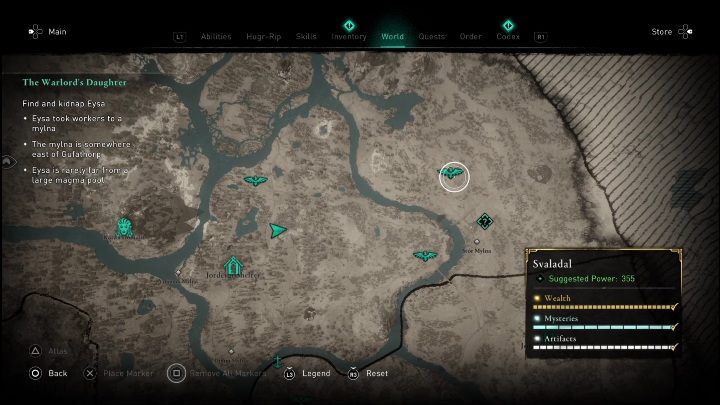 After getting all the information, you must go to the eastern part of Svaladal - AC Valhalla: Dawn of Ragnarok: The Warlords Daughter - Walkthrough - Assassins Creed Valhalla Guide and Walkthrough