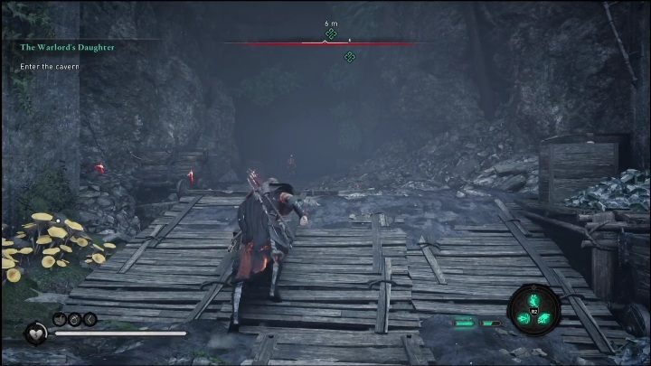 Time to find a cavern located in the mountain right next to the arena where you've fought Eysa - AC Valhalla: Dawn of Ragnarok: The Warlords Daughter - Walkthrough - Assassins Creed Valhalla Guide and Walkthrough