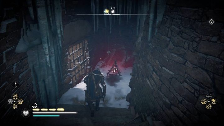 Location of the totem: to get to the totem, you have to climb to the top of the walls, and then run down the stairs - Assassins Creed Valhalla: Cursed symbol - Snotinghamscire secrets, locations - Snotinghamscire - Assassins Creed Valhalla Guide and Walkthrough