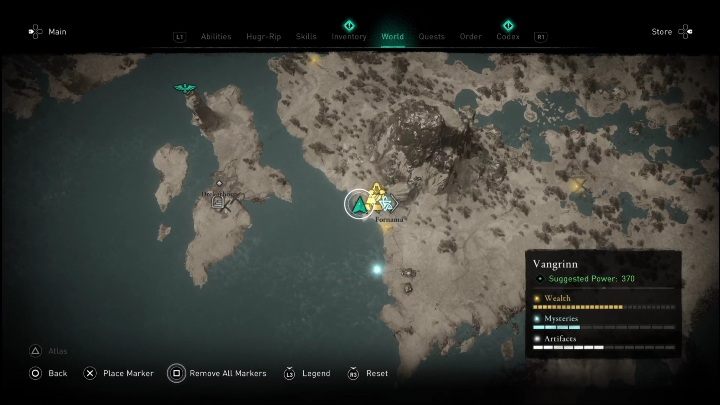 Location: southern part of the region, by the shore - AC Valhalla Dawn of Ragnarok: Gear (Vangrinn) - list of all - Vangrinn - Assassins Creed Valhalla Guide and Walkthrough