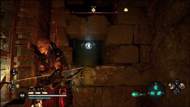 Once inside, use the Power of Jotunheim and teleport closer to the chest - AC Valhalla Dawn of Ragnarok: Gear (Vangrinn) - list of all - Vangrinn - Assassins Creed Valhalla Guide and Walkthrough