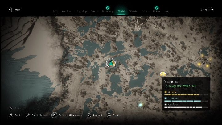 Location: Gimsteinhus - AC Valhalla Dawn of Ragnarok: Gear (Vangrinn) - list of all - Vangrinn - Assassins Creed Valhalla Guide and Walkthrough