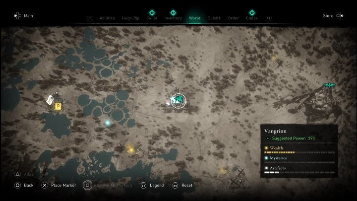 Location: Gullinbursti Smida - AC Valhalla Dawn of Ragnarok: Mythical Memories (Vangrinn) - list of all - Vangrinn - Assassins Creed Valhalla Guide and Walkthrough
