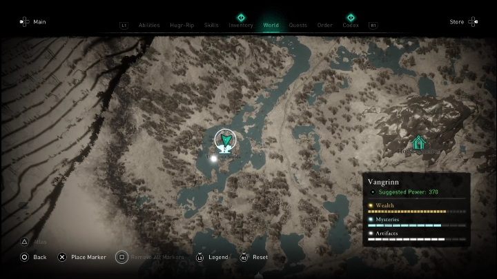 Location: Draupnir Smida - AC Valhalla Dawn of Ragnarok: Mythical Memories (Vangrinn) - list of all - Vangrinn - Assassins Creed Valhalla Guide and Walkthrough