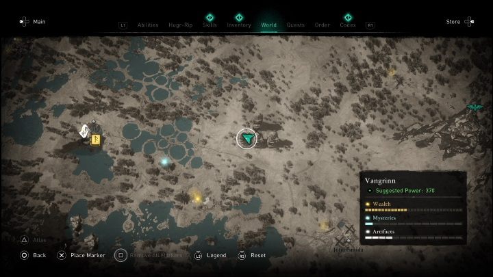 Location: southwest of the region, east of the synchronization point - AC Valhalla Dawn of Ragnarok: Cosmetic Schemes (Vangrinn) - list of all - Vangrinn - Assassins Creed Valhalla Guide and Walkthrough