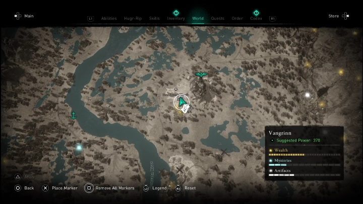 Location: west of the border with Eitir, just below the synchronization point - AC Valhalla Dawn of Ragnarok: Cosmetic Schemes (Vangrinn) - list of all - Vangrinn - Assassins Creed Valhalla Guide and Walkthrough