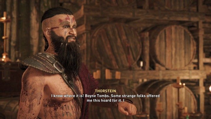 After the fight, enter nearby building - AC Valhalla Wrath of the Druids: A Show of Character - Walkthrough - Assassins Creed Valhalla Guide and Walkthrough