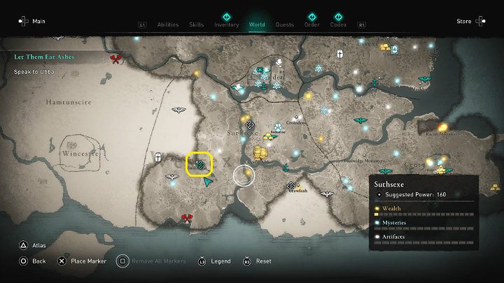 1 - Assassins Creed Valhalla: Let Them Eat Ashes - Southsexe - Assassins Creed Valhalla Guide and Walkthrough