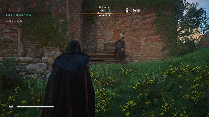 Ubba is waiting for you at St - Assassins Creed Valhalla: Let Them Eat Ashes - Southsexe - Assassins Creed Valhalla Guide and Walkthrough
