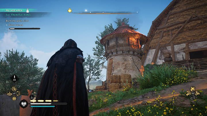 The village is indeed very well guarded so you have to prepare for a lot of resistance if your presence is detected - Assassins Creed Valhalla: Let Them Eat Ashes - Southsexe - Assassins Creed Valhalla Guide and Walkthrough