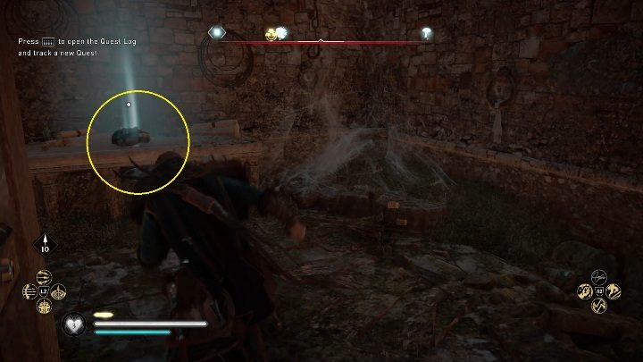 The mask is on the table, you will see it as soon as you open the door - Assassins Creed Valhalla: Roman artifact - Oxenefordscire secrets, locations - Oxenefordscire - Assassins Creed Valhalla Guide and Walkthrough