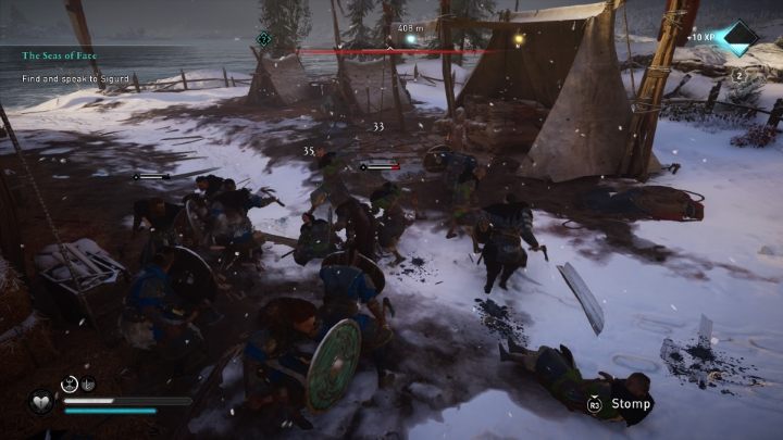 Fights with a challenging enemy equipped with a shield can be divided into several different situations - Assassins Creed Valhalla: How to beat enemies with big shields? - Combat - Assassins Creed Valhalla Guide and Walkthrough