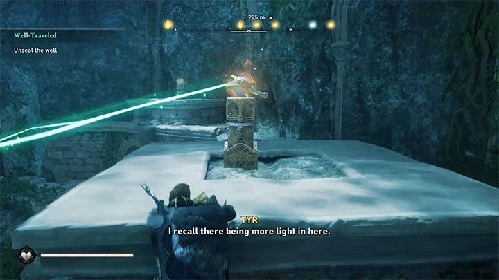 Your task is to manipulate the sunstones so that beams of light are cast on all objects in the room - Assassins Creed Valhalla: How to open Well of Urdr in Asgard? - Exploration - Assassins Creed Valhalla Guide and Walkthrough