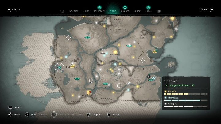 2 - AC Valhalla Wrath of the Druids: Irish Cycle Page - Connacht secrets, location - Connacht - Assassins Creed Valhalla Guide and Walkthrough