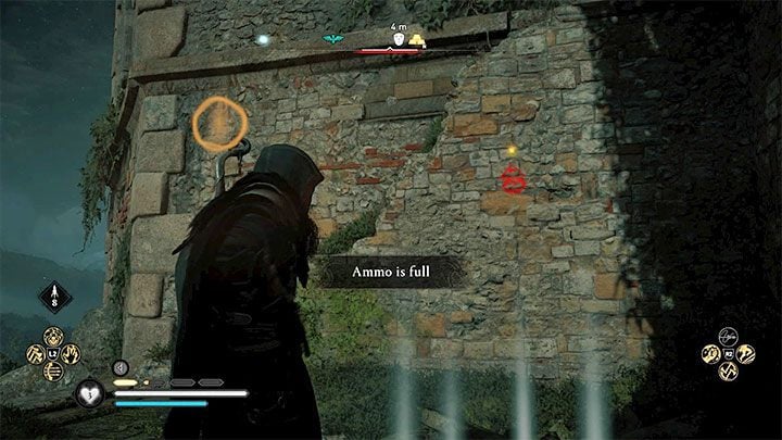 If you use Odin's Sight, you can determine that the ingot is stored on one of the higher levels of the tower - Assassins Creed Valhalla: How to get ingot from Evinghou Tower? - Exploration - Assassins Creed Valhalla Guide and Walkthrough