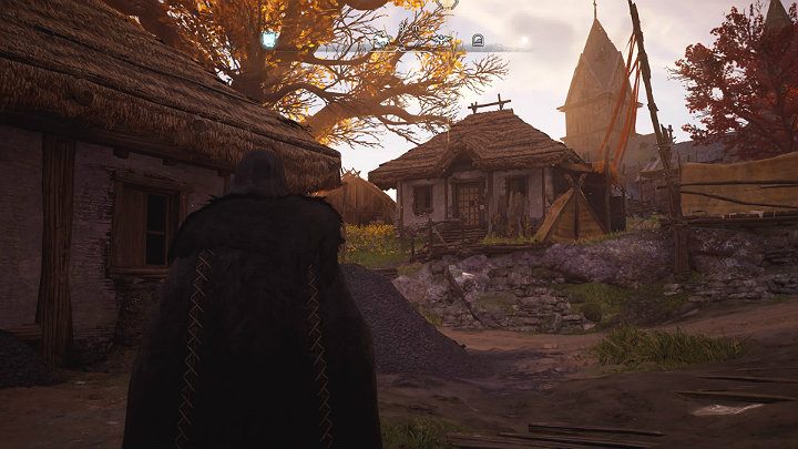 If you have trouble recognizing the right building, it looks exactly as in the picture above - Assassins Creed Valhalla: The Old Guard - Ledecestrescire - Assassins Creed Valhalla Guide and Walkthrough