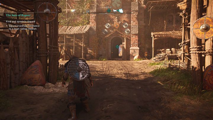 When you enter the marked building you will witness a brutal scene in which Ivarr tortures one of his spies - Assassins Creed Valhalla: The Sons of Ragnar - Ledecestrescire - Assassins Creed Valhalla Guide and Walkthrough