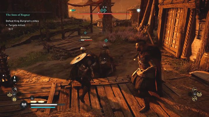 You will find them on a hill, by a long house, far from the center of the fight - Assassins Creed Valhalla: The Sons of Ragnar - Ledecestrescire - Assassins Creed Valhalla Guide and Walkthrough