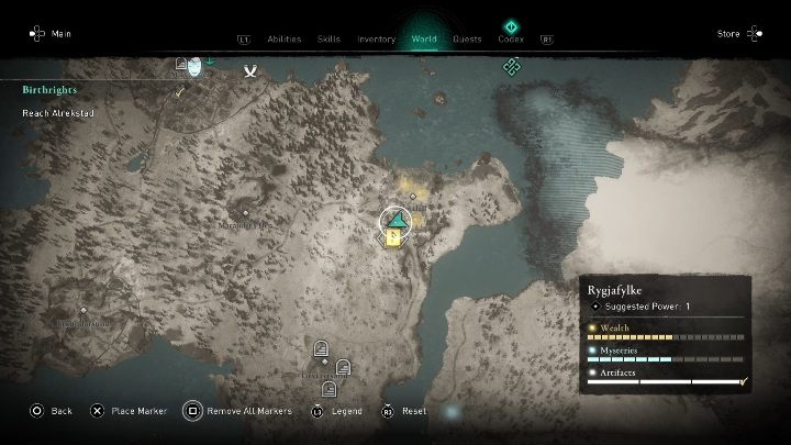 You will find the Throwing Axe Fury ability in the southern part of the Rygjafylke map, right next to Nottfall - Assassins Creed Valhalla: Abilities - Rygjafylke secrets, locations - Rygjafylke - Assassins Creed Valhalla Guide and Walkthrough