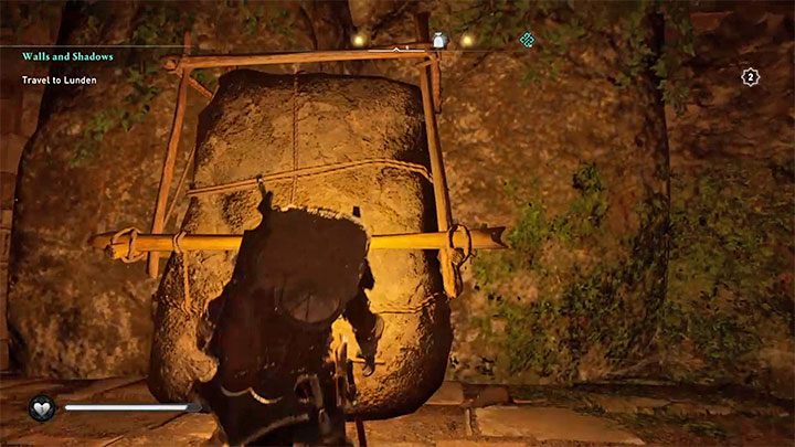 Here you will find the Londinium Bureau Key, which allows you to open the door and return to the main cavern - Assassins Creed Valhalla: Lunden - Londinium Assassin Bureau - Hidden Ones Bureau - Assassins Creed Valhalla Guide and Walkthrough