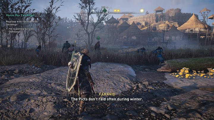 Once the threat is over, go with Faravid to lurk near Stenwege and plan the next move - Assassins Creed Valhalla: Honor Has Two Edges - Eurvicscire - Assassins Creed Valhalla Guide and Walkthrough