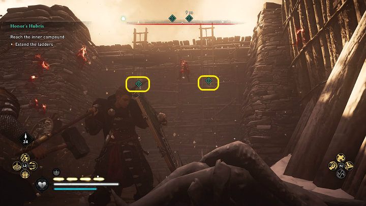 Defeat the elite units of King Ricsige and then go towards the outer walls - Assassins Creed Valhalla: Honors Hubris - Eurvicscire - Assassins Creed Valhalla Guide and Walkthrough