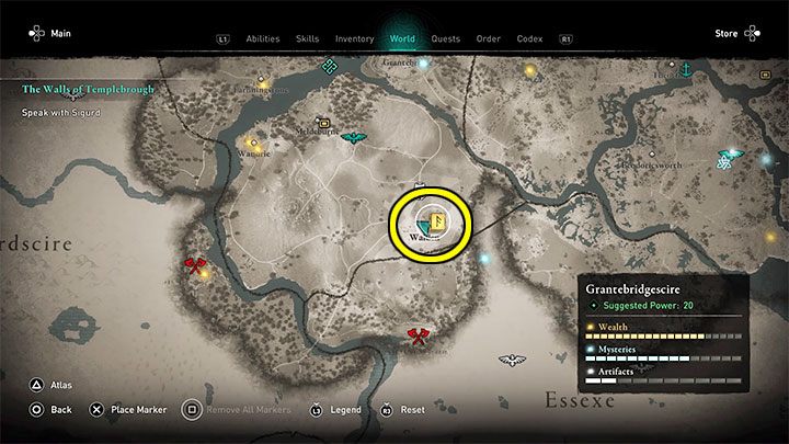 1 - Assassins Creed Valhalla: Colcestre - Camulodunum Assassin Bureau - Hidden Ones Bureau - Assassins Creed Valhalla Guide and Walkthrough