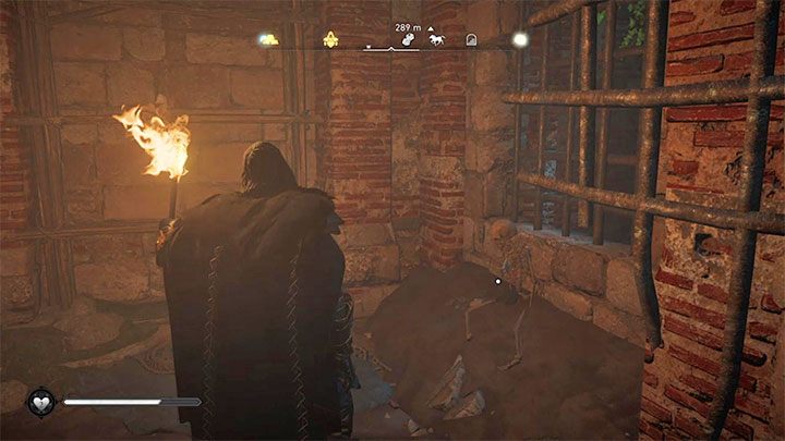 Light a torch to find the path more easily while exploring the dungeon - Assassins Creed Valhalla: Colcestre - Camulodunum Assassin Bureau - Hidden Ones Bureau - Assassins Creed Valhalla Guide and Walkthrough