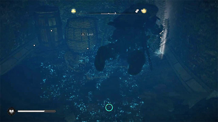 Jump down and you will find yourself next to a closed door - Assassins Creed Valhalla: Colcestre - Camulodunum Assassin Bureau - Hidden Ones Bureau - Assassins Creed Valhalla Guide and Walkthrough