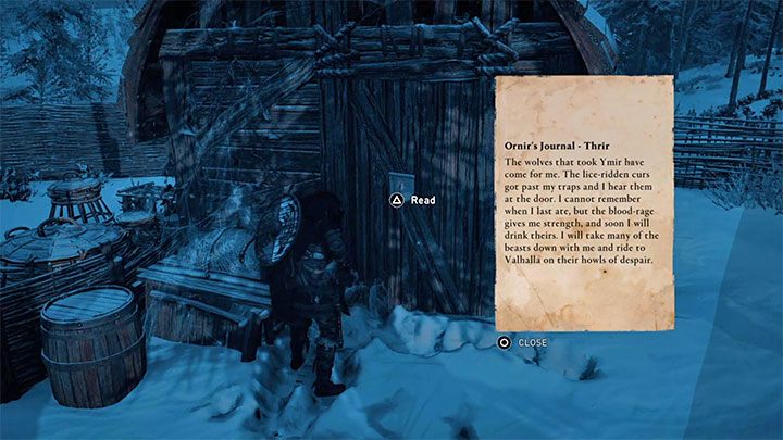 On the farm, you can find two notes with hints, although reading them is optional for finding the key - Assassins Creed Valhalla: How to open a chest in Deserted chalet? - Exploration - Assassins Creed Valhalla Guide and Walkthrough