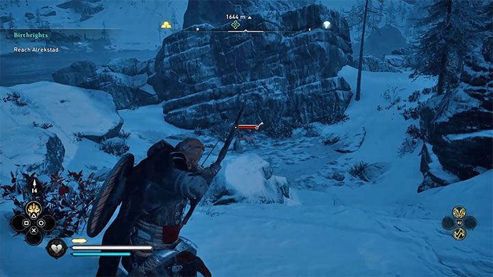 The traces will lead you to the wolf lair, shown in the pictures above - Assassins Creed Valhalla: How to open a chest in Deserted chalet? - Exploration - Assassins Creed Valhalla Guide and Walkthrough