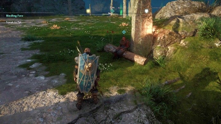 Go to Lyngvi Island to talk to Tyr - Assassins Creed Valhalla: Binding Fate - Asgard - Assassins Creed Valhalla Guide and Walkthrough