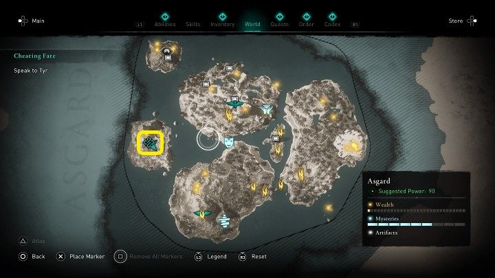 1 - Assassins Creed Valhalla: Cheating Fate - Asgard - Assassins Creed Valhalla Guide and Walkthrough