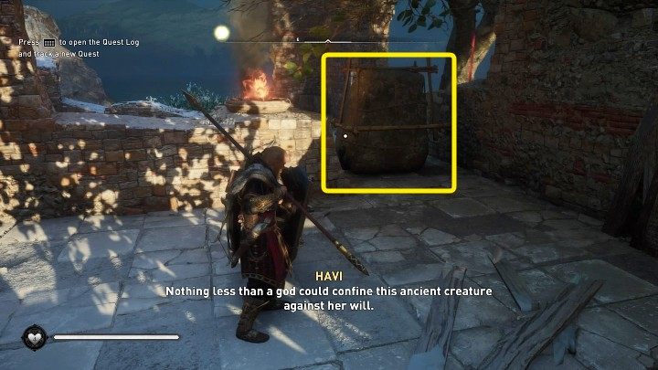 Your task will be to lead the cow out of this trap - Assassins Creed Valhalla: The Milk of Humankind - Asgard - Assassins Creed Valhalla Guide and Walkthrough
